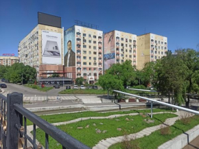 Двух комнатная квартира с видом на парк первого президента, 2 этаж из 9